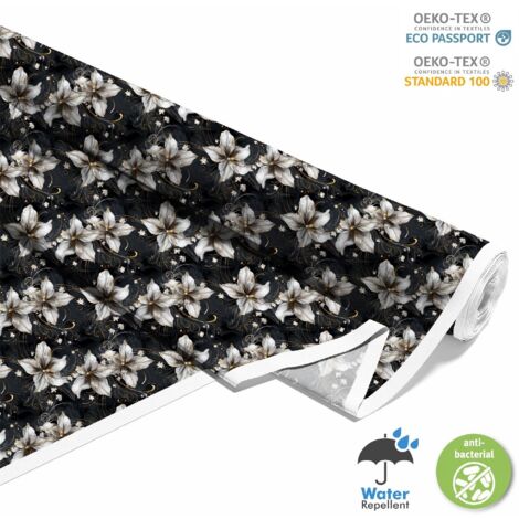 TESSUTI DECORATIVI PER ESTERNI OXFORD - Motivo Fiori I DX5600 (1/5)