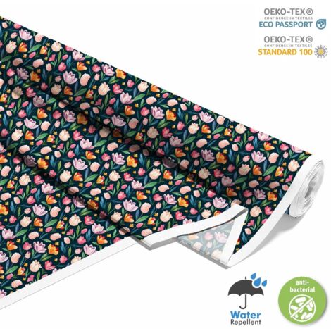 TESSUTI DECORATIVI PER ESTERNI OXFORD - Motivo primaverile I DX7575