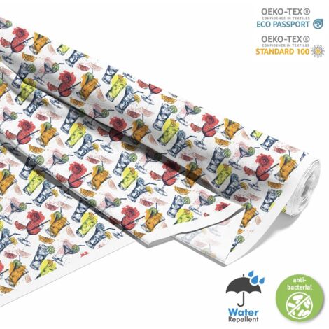 TESSUTI DECORATIVI PER ESTERNI OXFORD - Motivo Cocktail DX8618 (1/5)