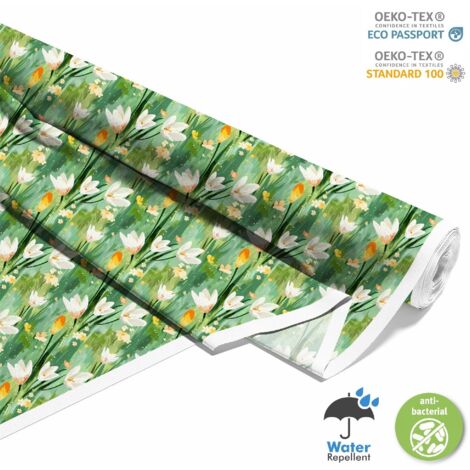 TESSUTI DECORATIVI PER ESTERNI OXFORD - Motivo primaverile I DX7539 (1/5)