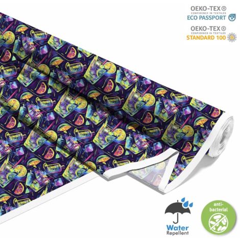 TESSUTI DECORATIVI PER ESTERNI OXFORD - Motivo Cocktail  DX8854 (1/5)