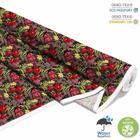 TESSUTI DECORATIVI PER ESTERNI OXFORD - Motivo Fiori I DX5391 (1/5)