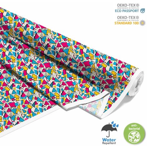 TESSUTI DECORATIVI PER ESTERNI OXFORD - Motivo Geometrico I DX3410 (1/5)
