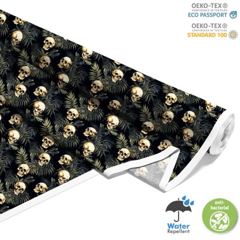 TESSUTI DECORATIVI PER ESTERNI OXFORD - Motivo Teschio I DX4080 (1/5)