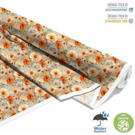 TESSUTI DECORATIVI PER ESTERNI OXFORD - Motivo Fiori I DX5194