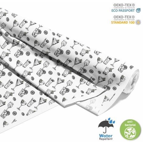 TESSUTI DECORATIVI PER ESTERNI OXFORD - Motivo Cocktail  DX8493 (1/5)