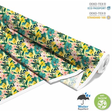 Federe Cuscini Divano 40x40 Verde Blu Copricuscini per Divano Lino Impermeabile Dalia Fiore Fodere Quadrate Esterno Decorativi Arredo Moderno Casa