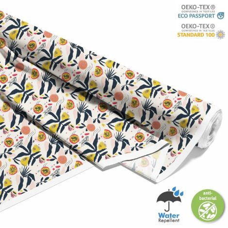 TESSUTI DECORATIVI PER ESTERNI OXFORD - motivo estivo DX9032 (1/5)