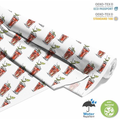 TESSUTI DECORATIVI PER ESTERNI OXFORD - Motivo Cocktail  DX8590 (1/5)