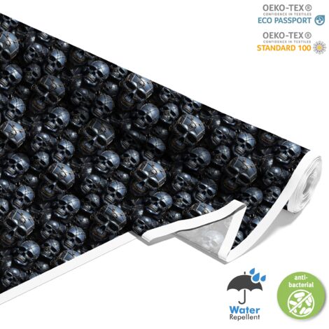 TESSUTI DECORATIVI PER ESTERNI OXFORD - Motivo Teschio I DX4980