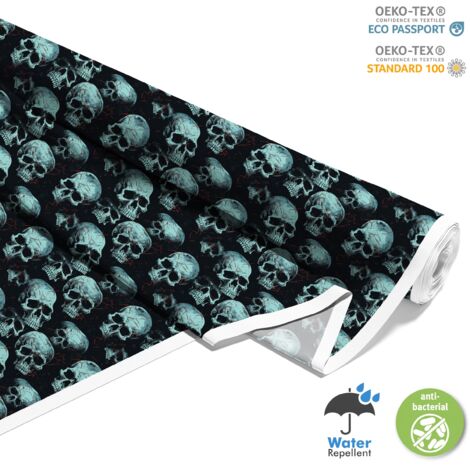 TESSUTI DECORATIVI PER ESTERNI OXFORD - Motivo Teschio I DX4258 (1/5)