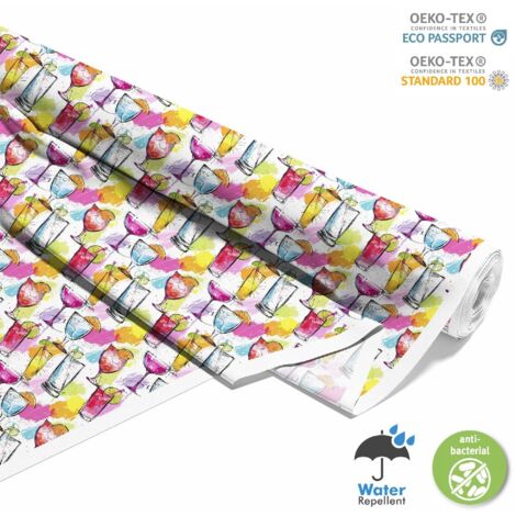 TESSUTI DECORATIVI PER ESTERNI OXFORD - Motivo Cocktail  DX8853 (1/5)