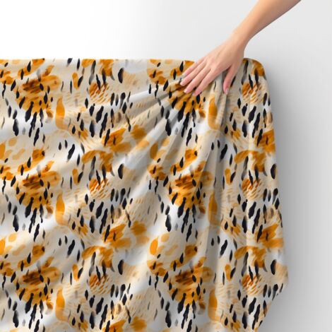 oneOone Chiffon Di Viscosa Tessuto Vestire Tessuto Di Stampa