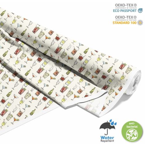 TESSUTI DECORATIVI PER ESTERNI OXFORD - Motivo Cocktail DX8354 (1/5)