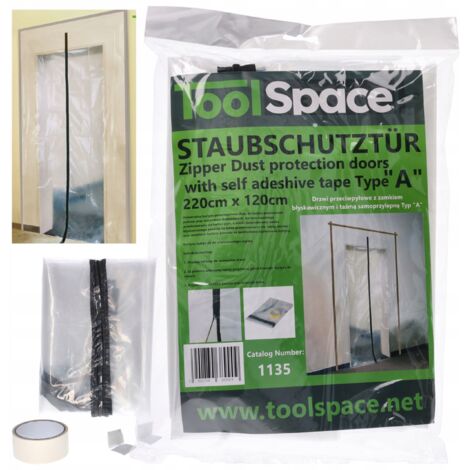Porta antipolvere con serratura 220x120cm TIPO-A (1/5)
