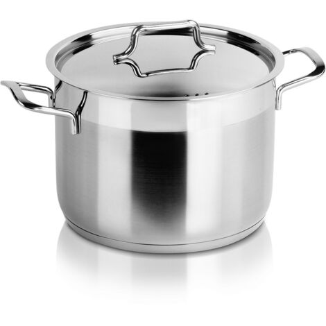 Pentola in acciaio con coperchio ANETT 20 cm, 4,6 l (1/5)