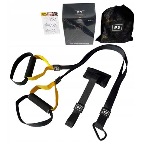 Fasce per allenamento in sospensione TRX P3-1, gialle