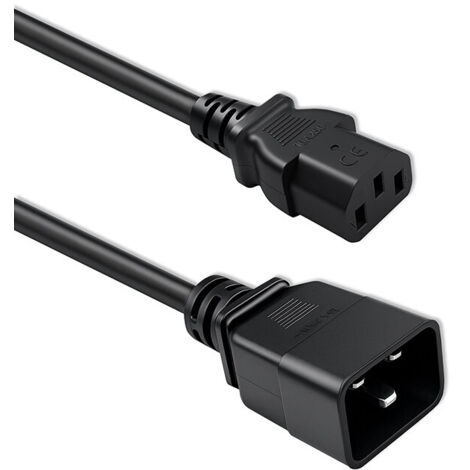 Cavo di prolunga di alimentazione Qoltec IEC C20/C13  3x1,5 mm²  1,2 m (1/5)