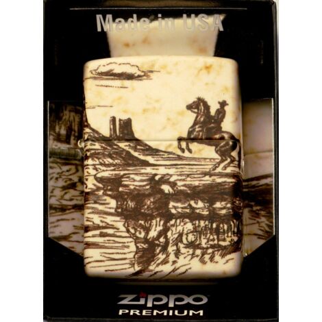 Zippo Accendino Originale Woman Face - Ottone, Design 2020, Ricaricabile
