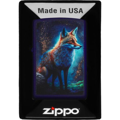 Zippo Accendino Antivento Street Chrome - Design Lisa Parker (Cappuccetto Rosso) - Ricaricabile Con Garanzia A Vita - 3
