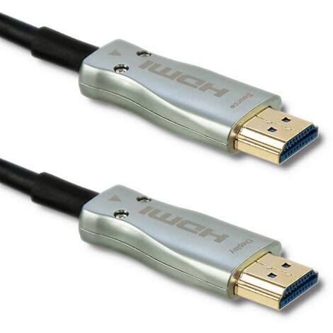 Cavo HDMI 2.0 10 Metri 4K/60Hz - Ad Alta Velocità 18Gbps, Con Connettori Placcati Oro - Per PS5, PS4, Xbox, PC, TV E Proiettore