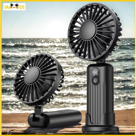 Super Mini Ventilatore portatile alimentato a batteria, Ventilatore da