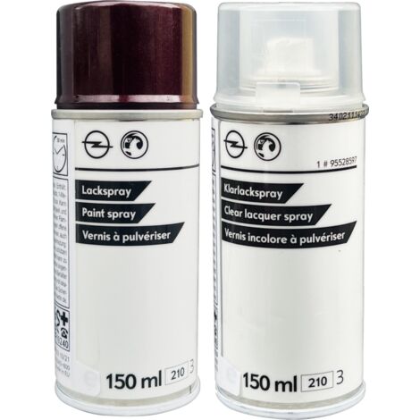 Vernice originale per OPEL Z50N Set di 2 spray da 150 ml Samtrot Met. (1/5)