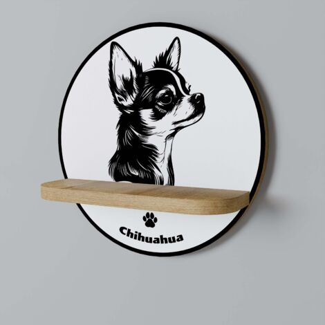 Mensola rotonda per CANE CHIHUAHUA (1/5)