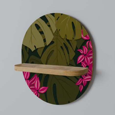 Mensola ovale TROPICAL BEAUTY (1/5)