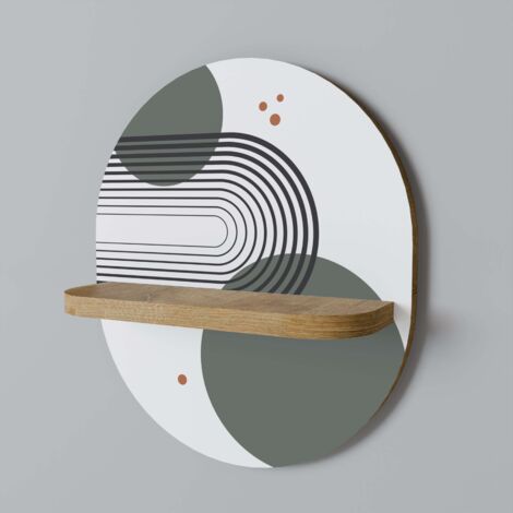 Mensola ovale ORBITAL DECOR (1/5)
