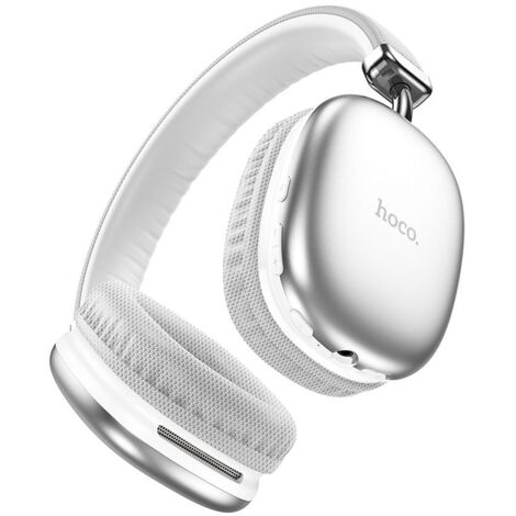 Cuffie auricolari wireless Bluetooth 5.3 HOCO W35 argento (1/4)