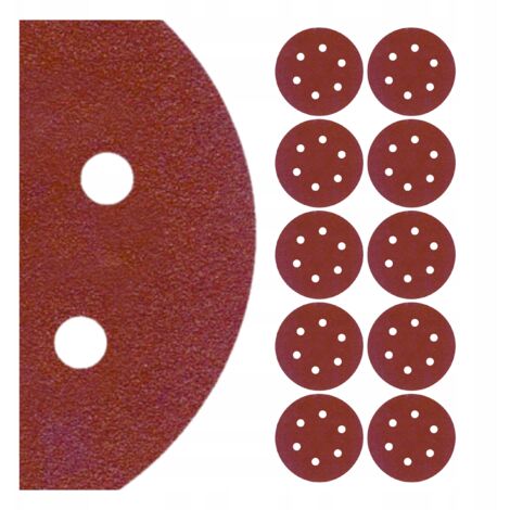 10 dischi abrasivi 10 x 10 mm grana 240 per smerigliatrice Dremel Proxxon