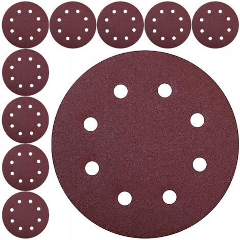 NUOVO PRATICO SET Di Dischi Abrasivi Carta Vetrata Accessori Lavorazione Metalli EUR 8,08 - Foto 5