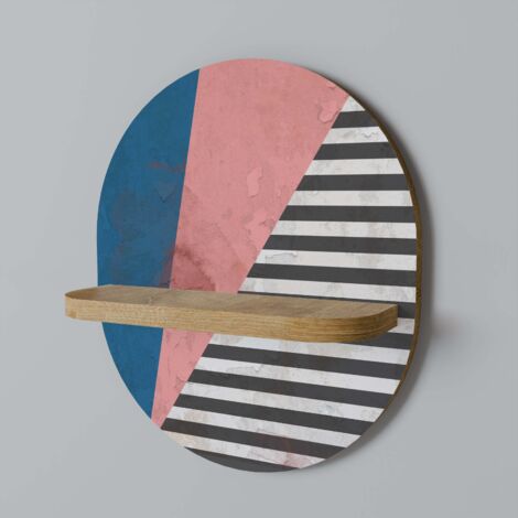 Mensola ovale GLAMOROUS STRIPE (1/5)