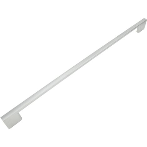 Maniglia per mobili in argento 320 mm in metallo