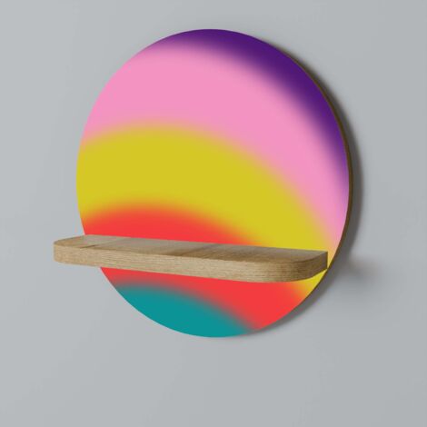 Mensola rotonda RAINBOW TIME (1/5)
