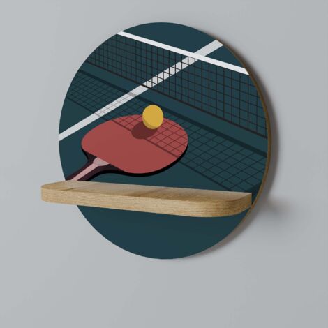 GIOCO PING-PONG Mensola rotonda (1/5)