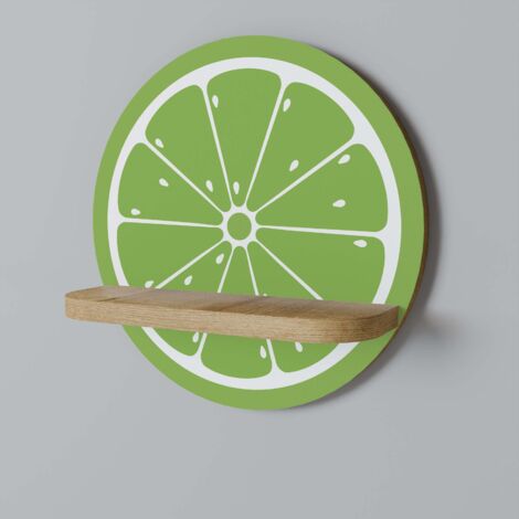 Mensola rotonda REFRESHING LIME (1/5)