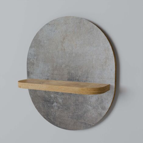 Mensola ovale CONCRETE WALL (1/5)