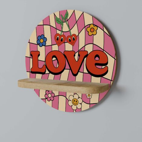 Mensola rotonda ROCKING LOVE (1/5)