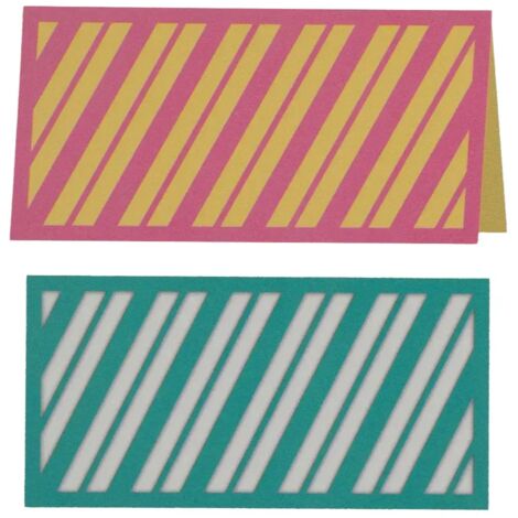 Fustella di carta con linee incrociate sullo sfondo