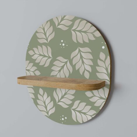 FOGLIE SU SCAFFALE OVAL VERDE (1/5)