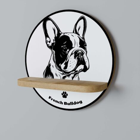Mensola rotonda FRENCH BULLDOG (1/5)