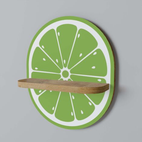 Mensola ovale REFRESHING LIME (1/5)