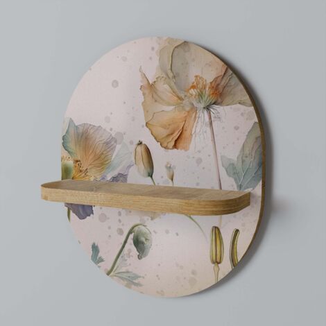Mensola ovale SOFTEN POPPY (1/5)