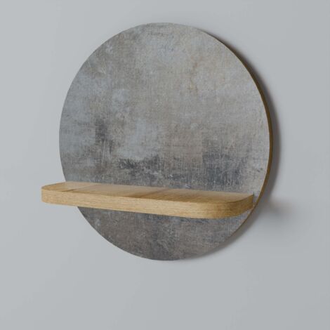 Mensola rotonda CONCRETE WALL (1/5)