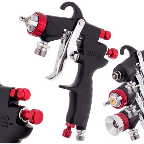 PISTOLA PER VERNICIATURA PER SERBATOIO A PRESSIONE UGELLO 1,3 MM 1/4 3/8 (1/5)