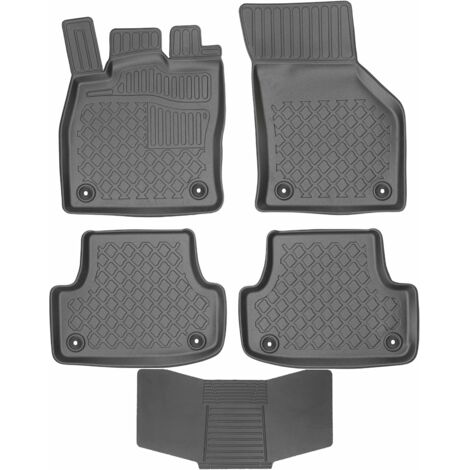 Tappetini ARISTAR 603210 + copri tappetini 251992 - Audi A3 8V Berlina Sportback Hatchback 2012-2020 STOP. INSTALLAZIONE AV2 anteriore e posteriore (1/5)