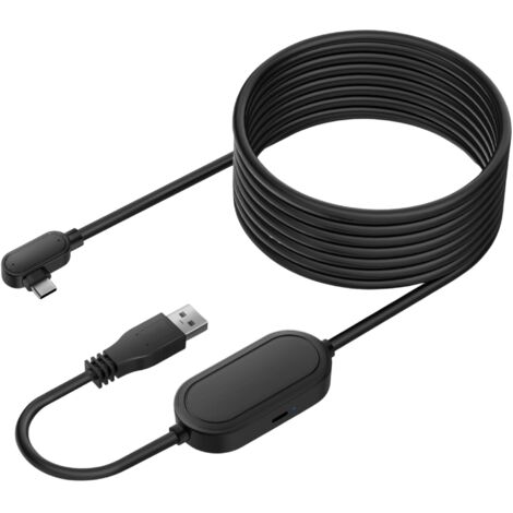 Cavo da 5 m con amplificatore di segnale per occhiali VR  per Quest 3 3S 2 PICO 4 HTC Focus 3 (1/3)