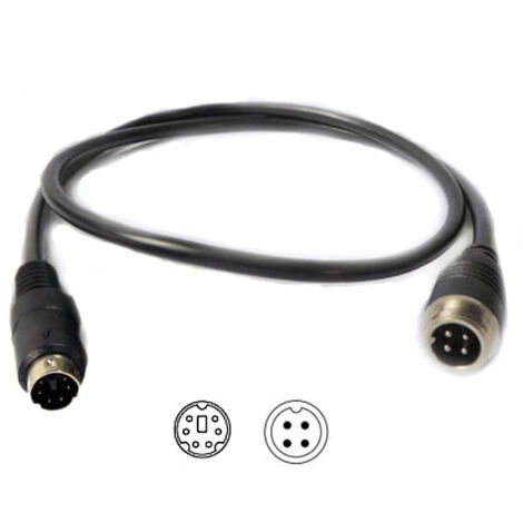 Adattatore di riduzione della telecamera per WAECO DOMETIC (versione precedente) 6 PIN/4 PIN